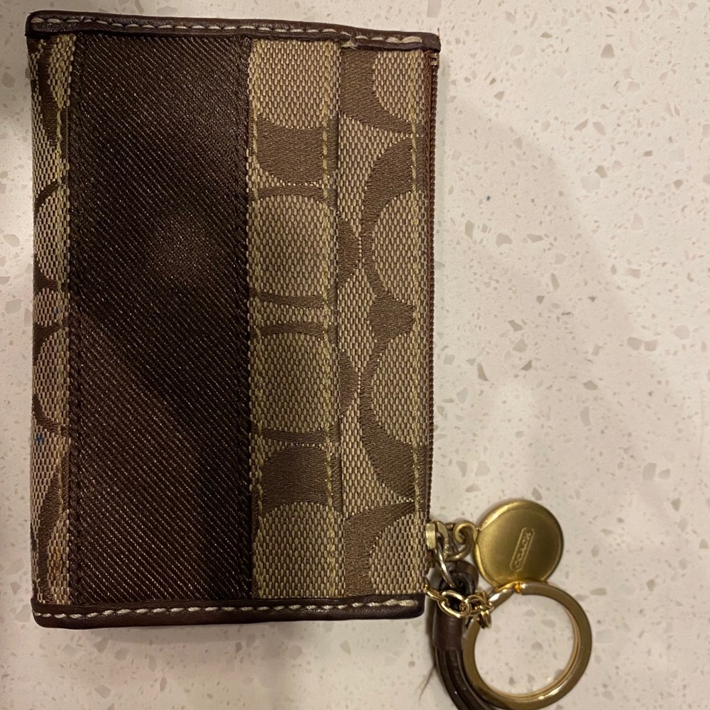 Coach Keychain/Credit Card Holder